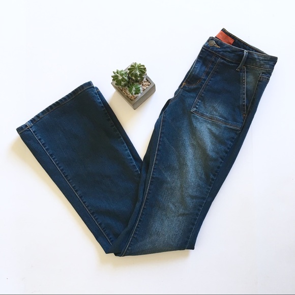 chelsea and violet bell bottom jeans